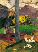 Paul Gauguin Mata Mua oil painting on canvas